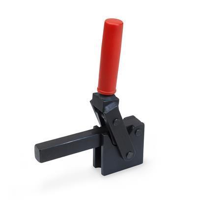 Otto Ganter Heavy Duty Vertical Acting Toggle Clamp with Vertical Mounting Base, GN 813